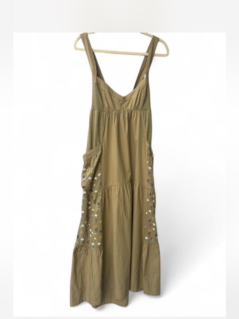 Daily Practice Top Tier Utility Sweetheart Midi Dress